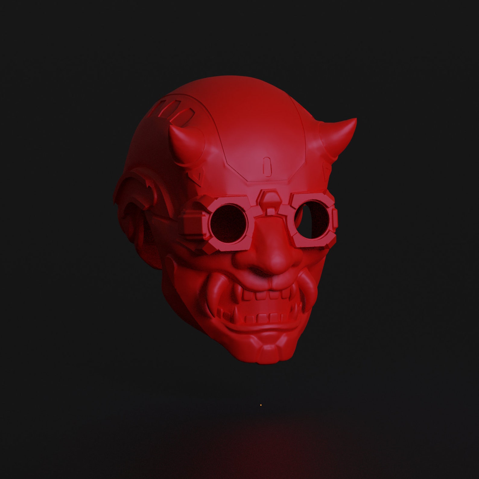 Octane helmet El Diablo / Red Shift PREORDER Etsy