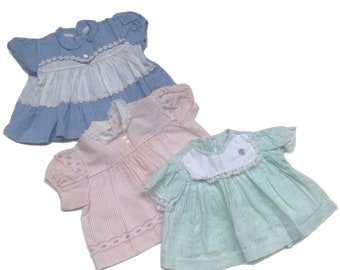 vintage 1960s baby girl tops blouses short dresses
