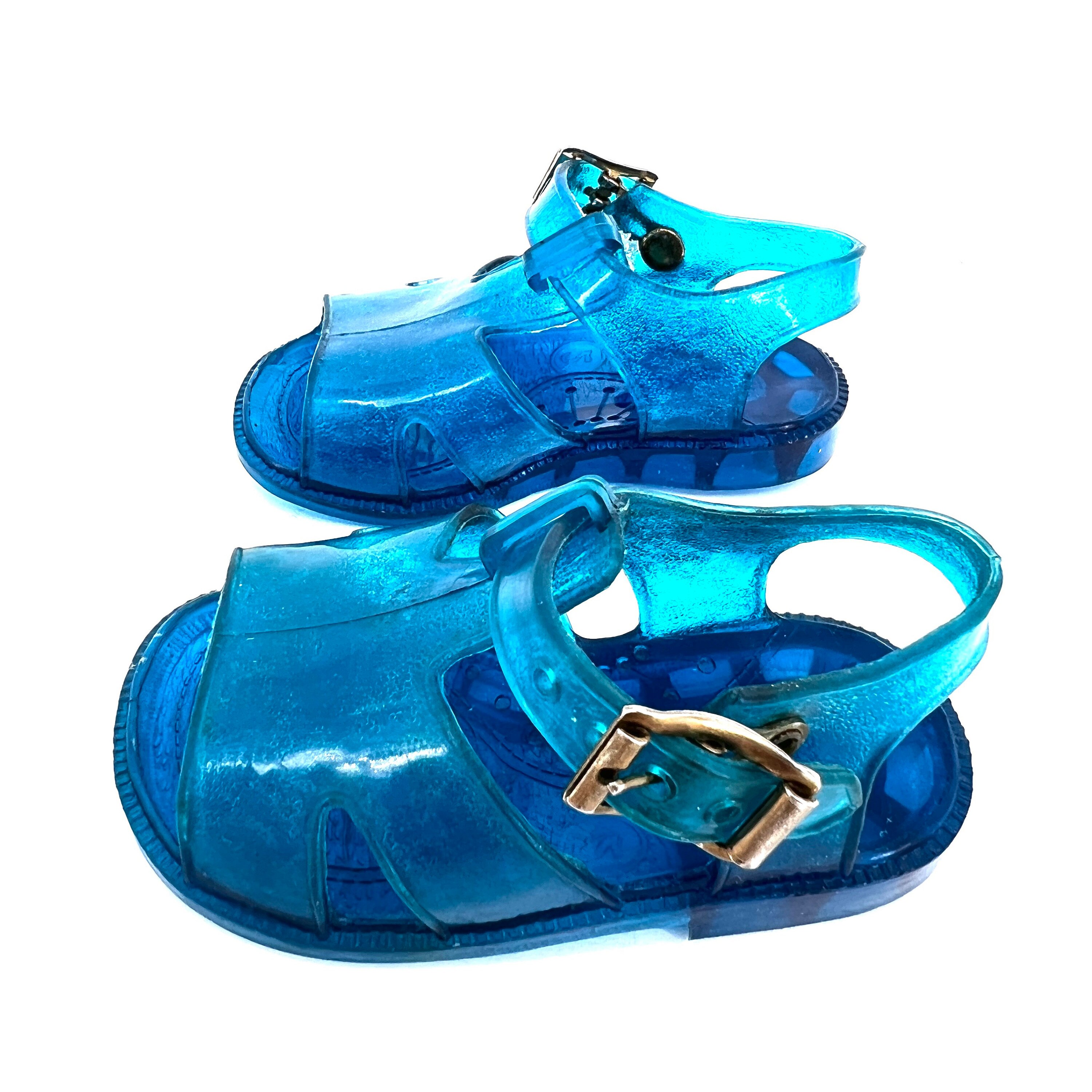 vintage jelly sandals