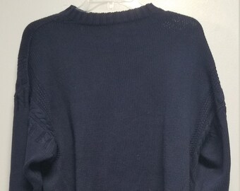 Vintage Men's Sweater By TOMMY HILFIGER From the 90's. Tags On Never Worn