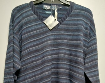 Very Nice Vintage Unisex Sweater By POLO RALPH LAUREN From the 80's and 90's. Tags on Never worn.