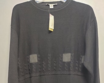 Very Nice Vintage Unisex Sweater By TURNBURY EST.1980 Made In ITALY, Tags on Never worn.