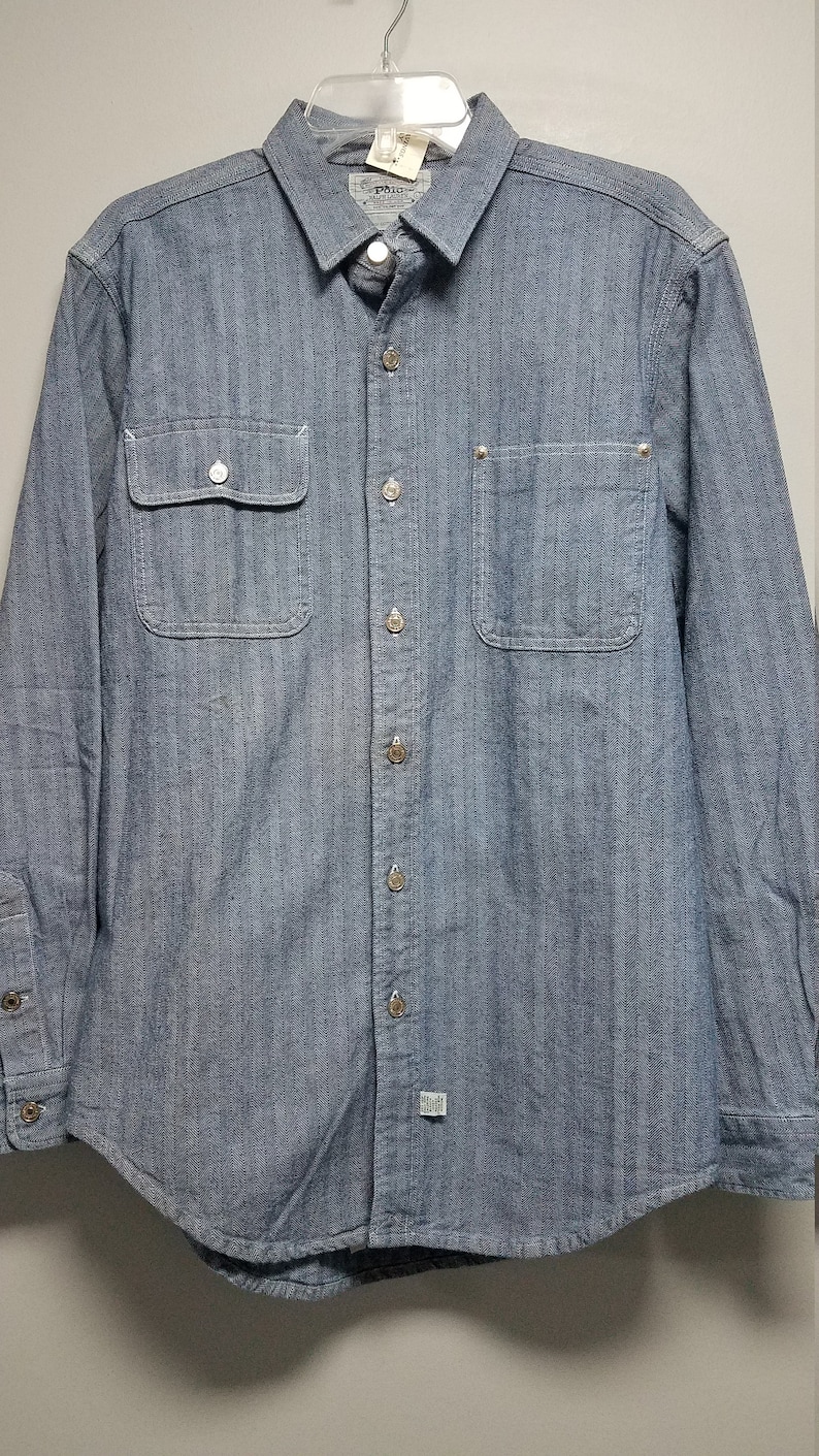 VERY NIVE VINTAGE Classic Polo Jean Shirt 80/'s never worn still has tags on