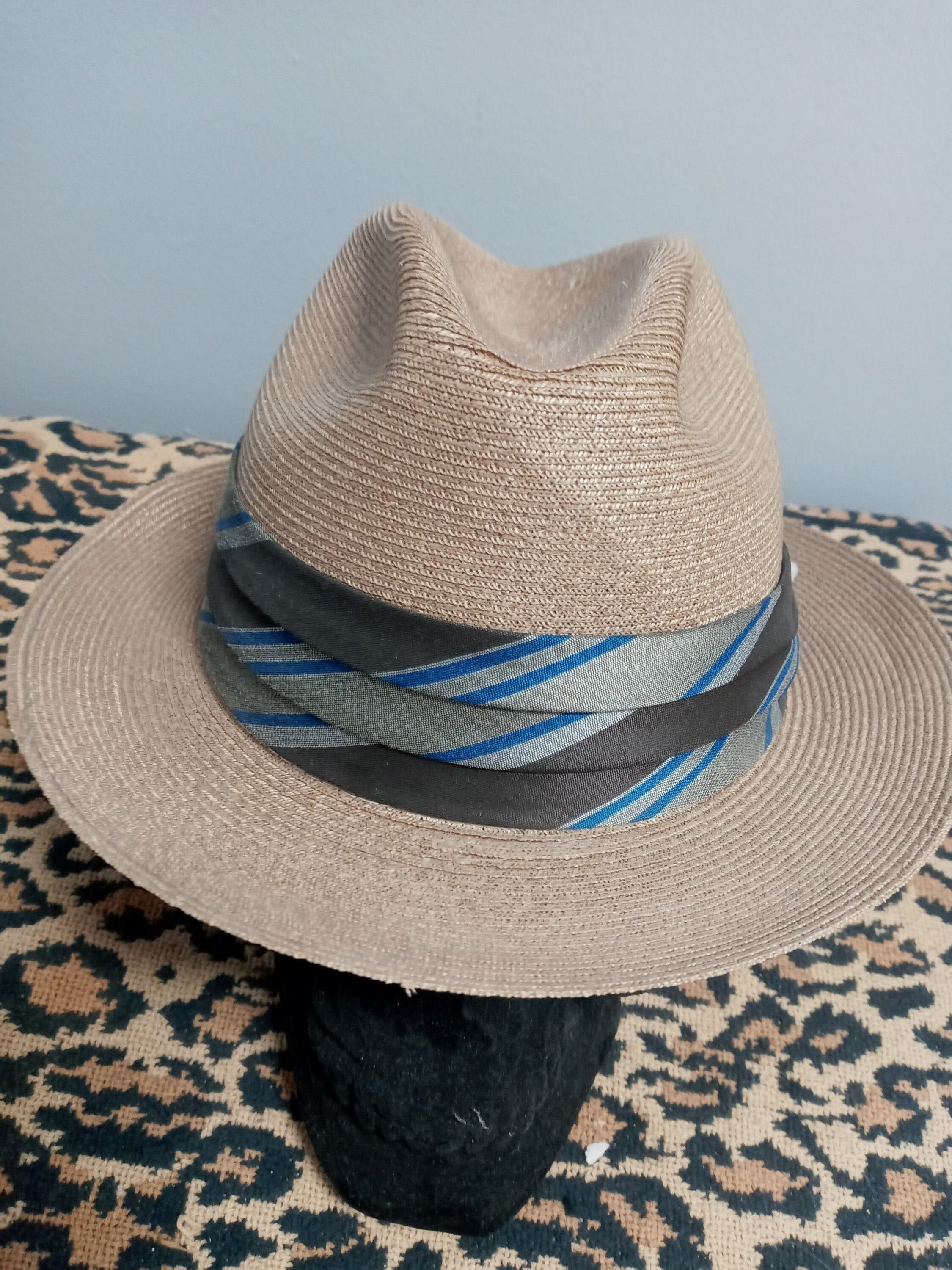 Vintage Mens Hat by DEFLEX Non Spot 