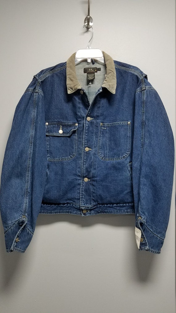 rrl denim trucker jacket