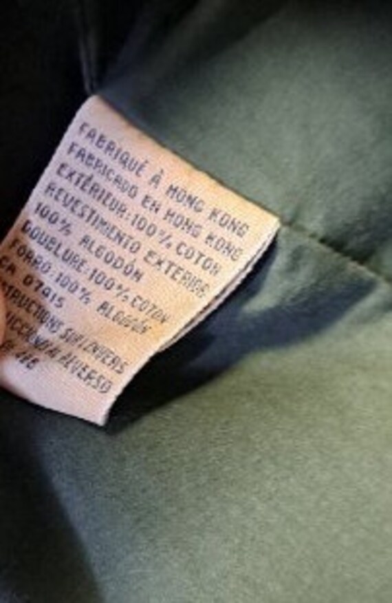 Classic Vintage Genuine Blue Denim Full Zip Vest … - image 5