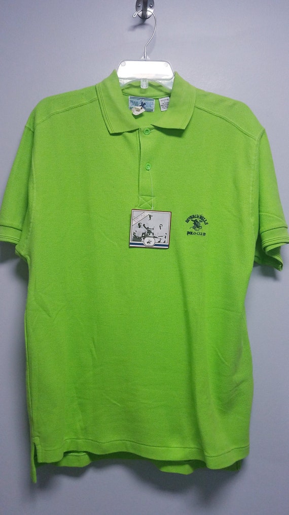 BEVERLY HILLS POLO Club   Vintage Polo Shirt 80's 