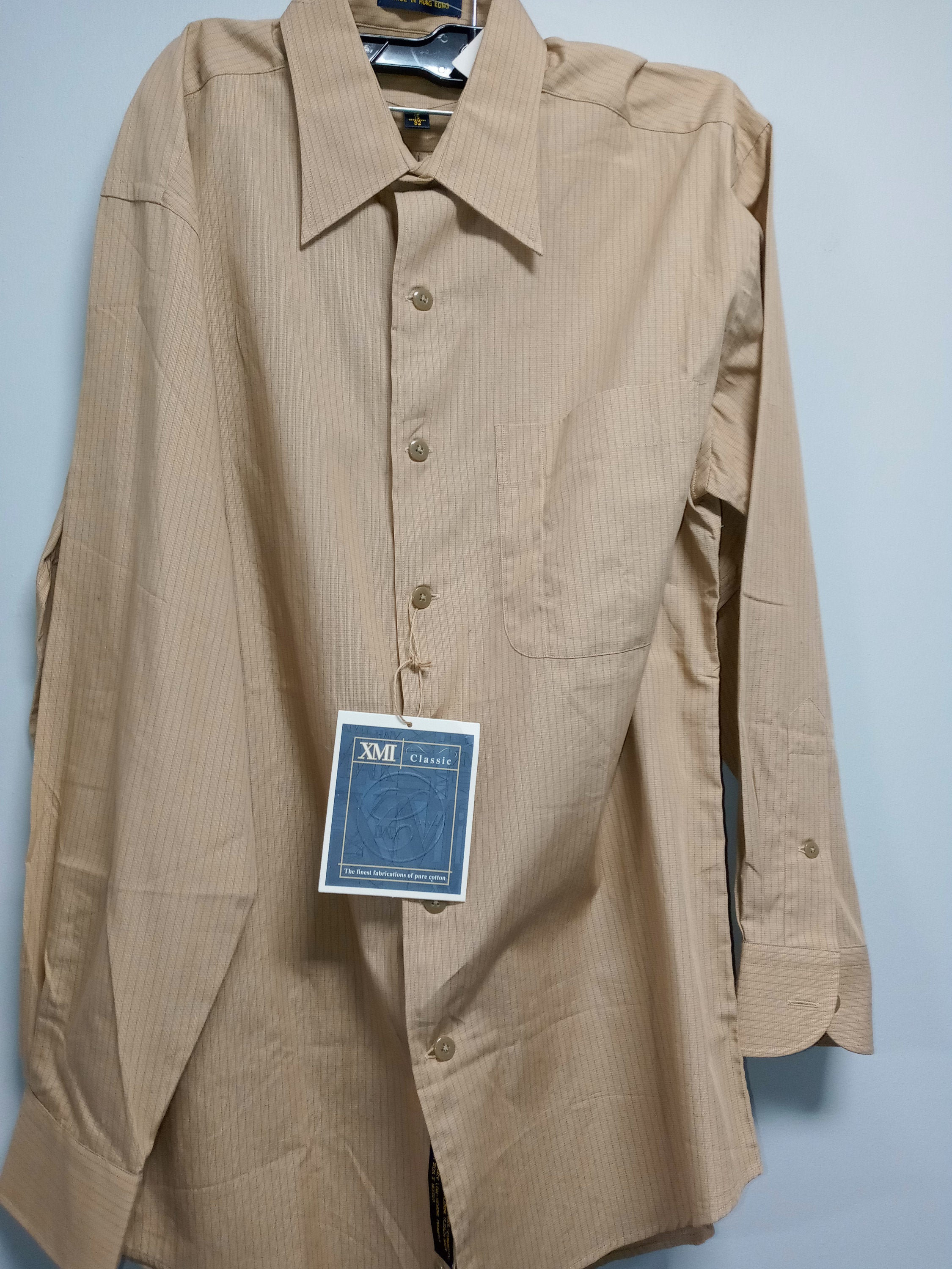 Vintage Mens Long Sleeve Shirt by XMI 