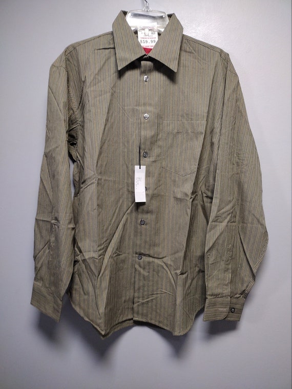Classic Vintage Men's Long Sleeve Button Down Dress Shirt - Etsy