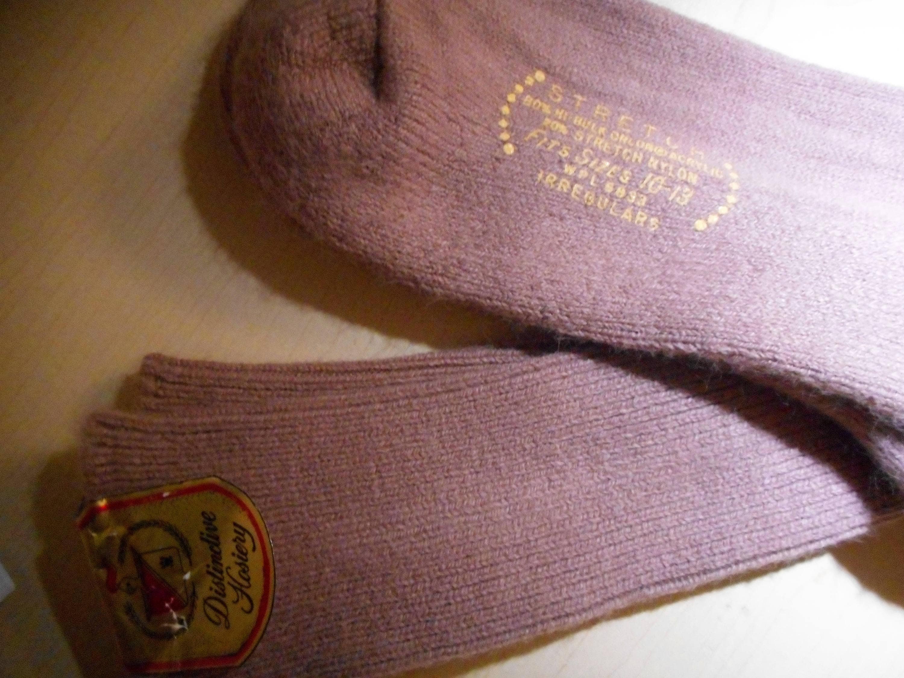 Vintage Socks Made in The 70'S Made by DISTINCTIVE Etsy