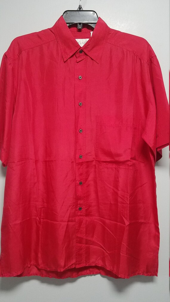 EXTREMLY Awsome Vintage SILK Shirt 80's made b… Gem