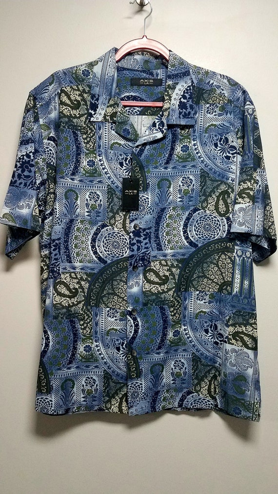 very Nice Vintage Shirt    by AXIS   L.A   Silk/Co