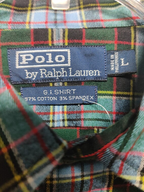 Very Nice Vintage Classic Men's Button-Down Flann… - image 2