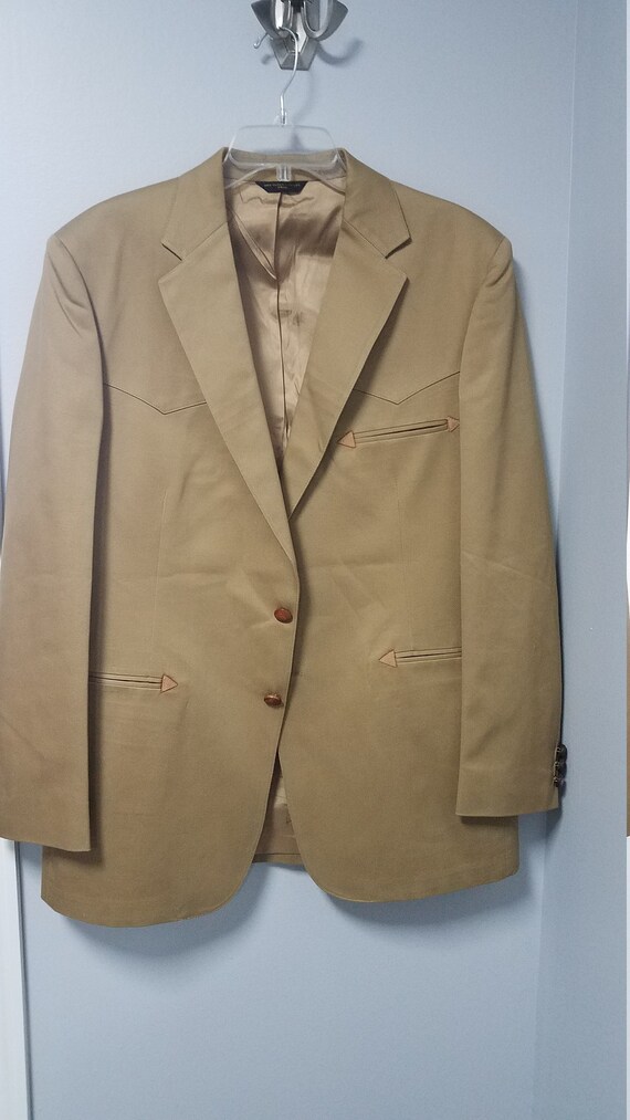 Larry Mahan for Budweiser Vintage Western Rodeo Sport Jacket Never Worn, All Tags Still on