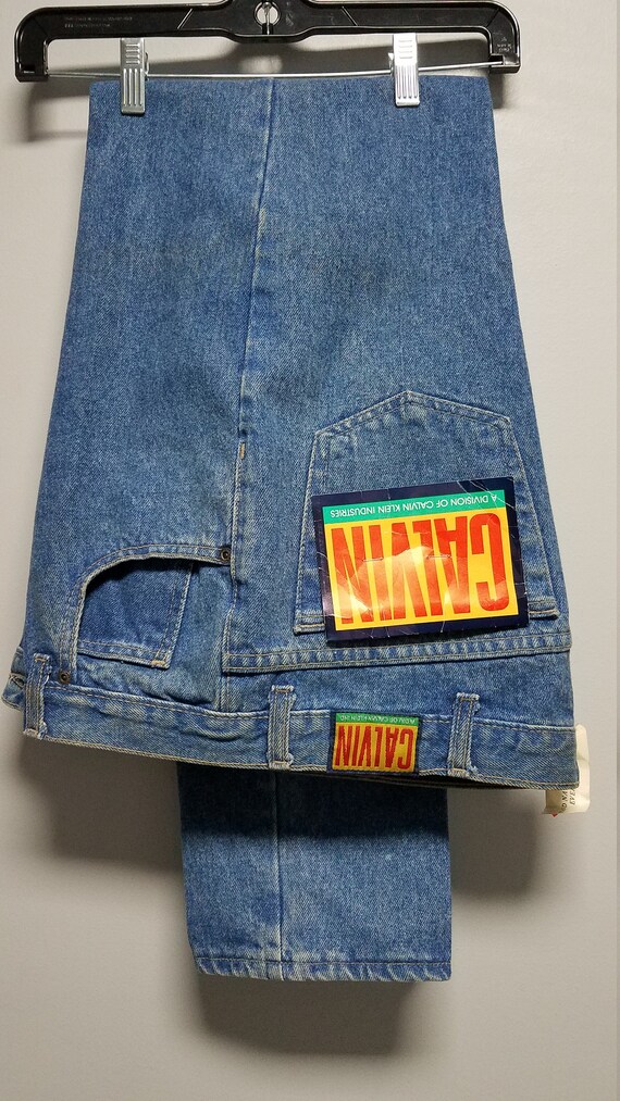 CALVIN KLEIN Vintage JEANS  70'S Early 80'S  Neve… - image 5
