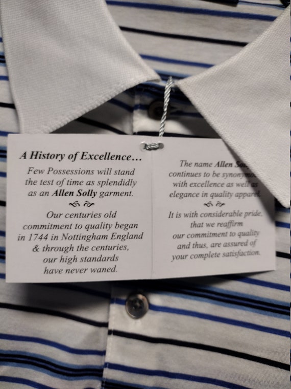 Rare Classic Vintage Men's Quarter Button Down Shirt… Gem