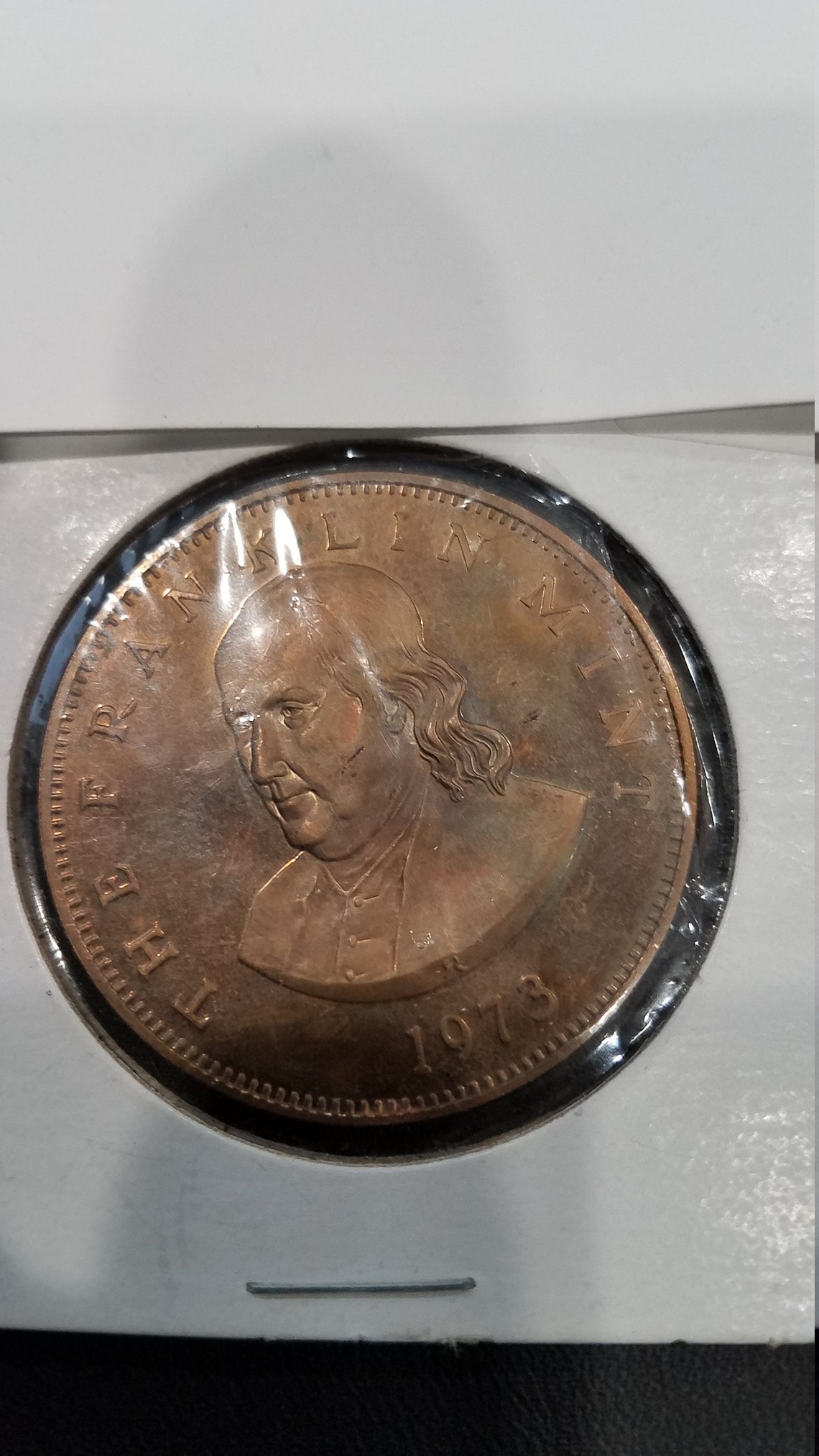 FRANKLIN MINT coin 1973 gREAT condition Etsy