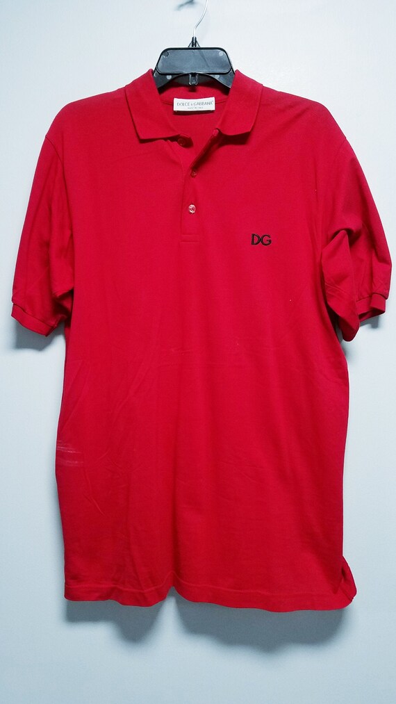 Very Nice Vintage Polo STYLE   Shirt By D Q 80'S … - image 2