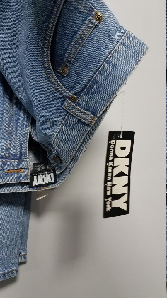 Vintage Jeans 80's by DKNY Donna Karan New York Never Worn 