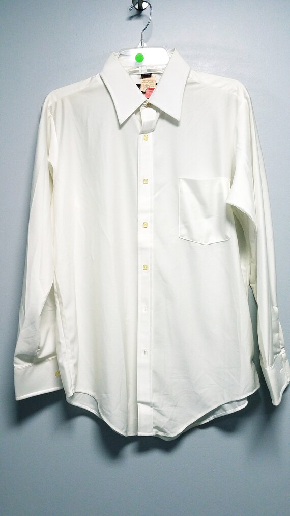 VAN HEUSEN QIANA Shirt 60's 70's Never W