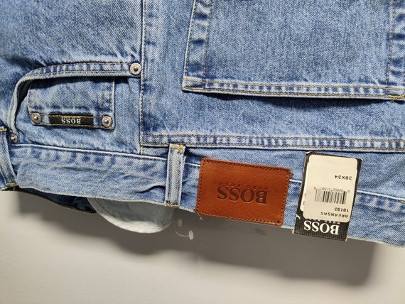 Vintage Jeans by BOSS tags on Never Worn 100% Cot… - image 2