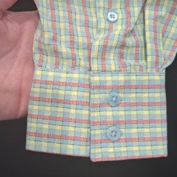 Vintage Long Sleeve Button Down By BUGATCHI UOMO … - image 2