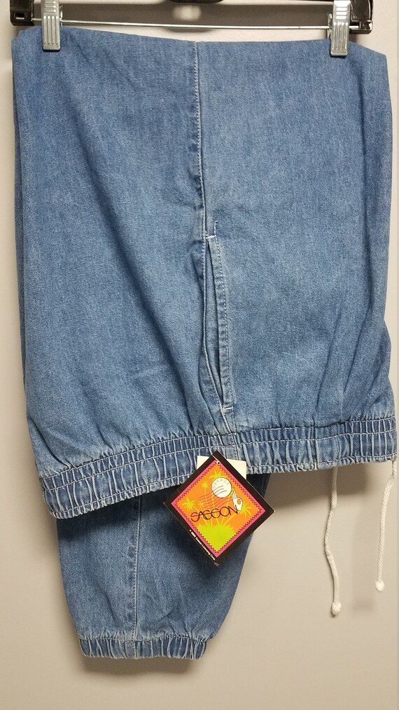 Vintage Rare Blue Jeans 1990   by  SASSON      NE… - image 7