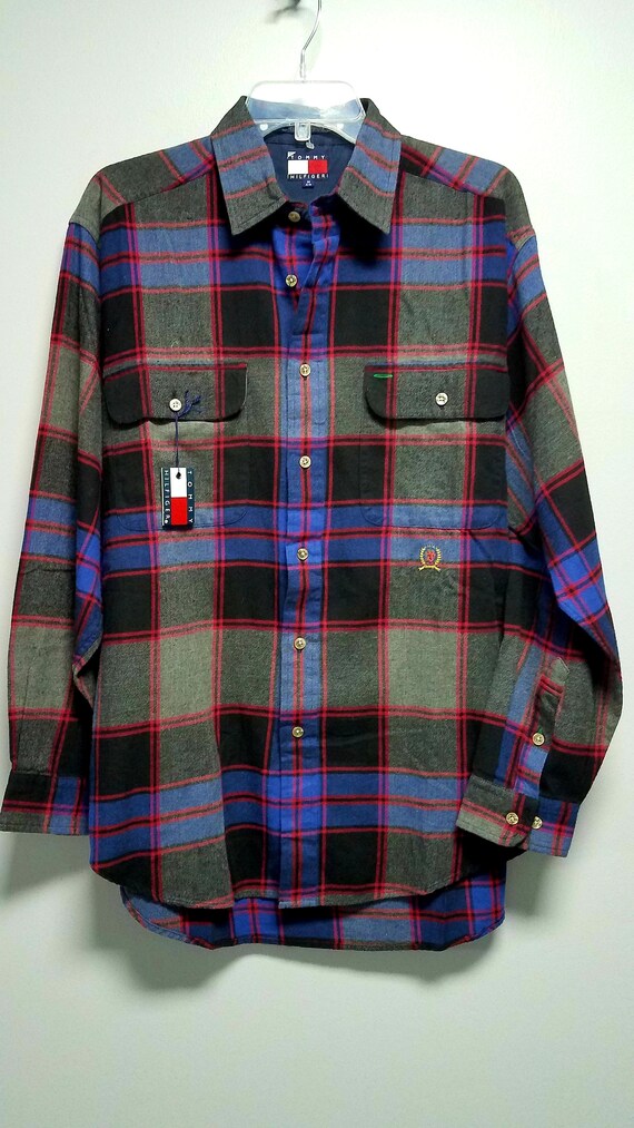 tommy hilfiger flannel