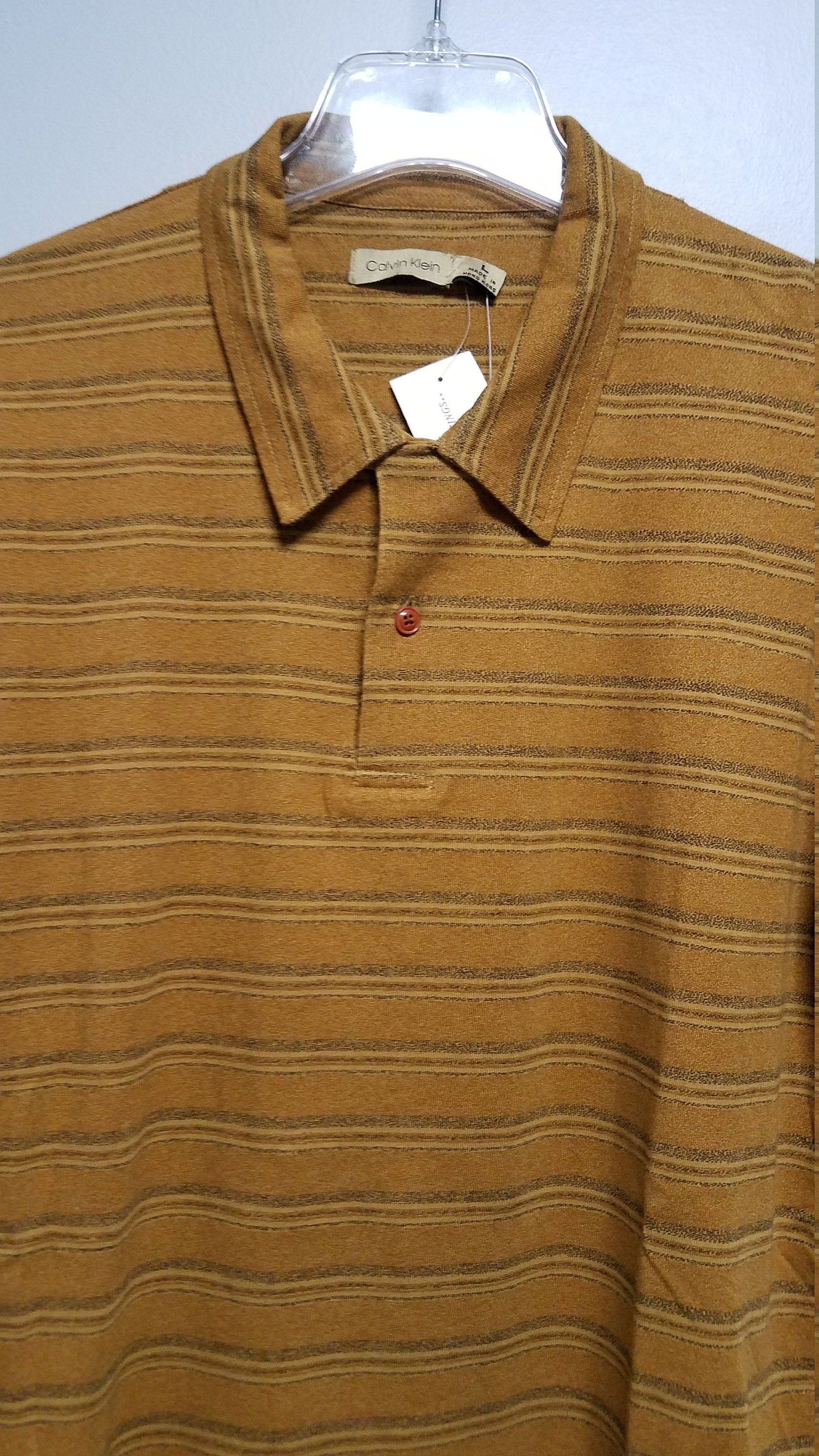 Vintage Polo Style Shirt 80's by CALVIN KLEIN Never Worn - Etsy