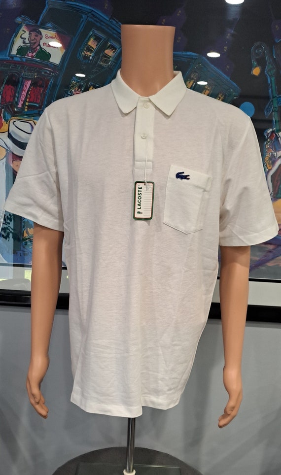 Awesome Vintage Short Sleeve Polo by LACOSTE From the 90 s. Tags