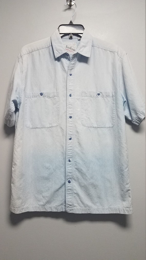 Vintage  Shirt 80'S   By SANTANA COLLECTIONS - image 2