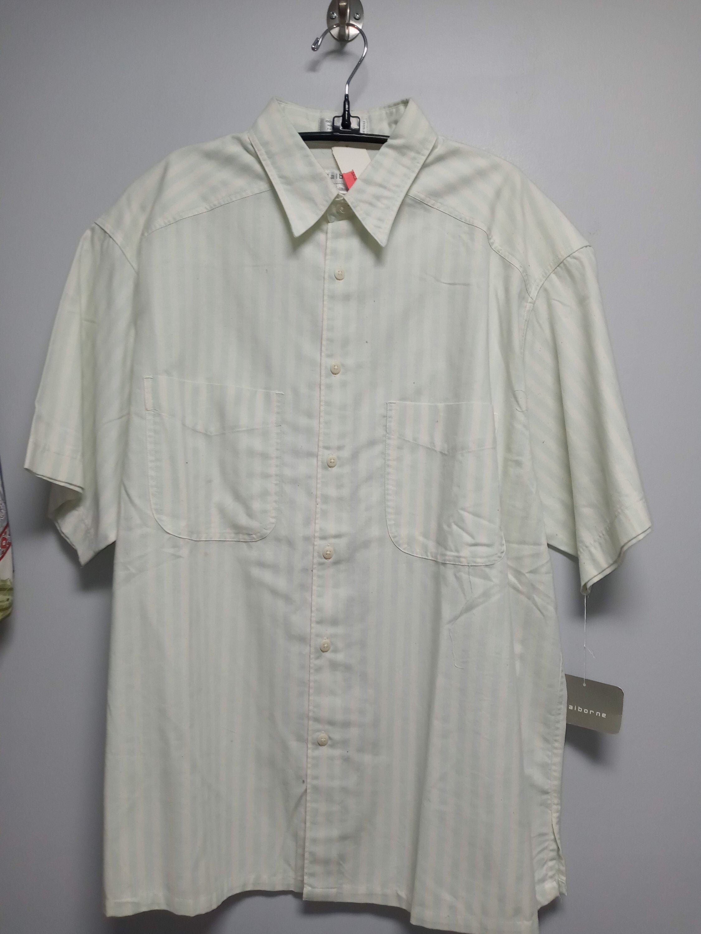 Vintage 80's Mens Short Sleeve Shirt by 