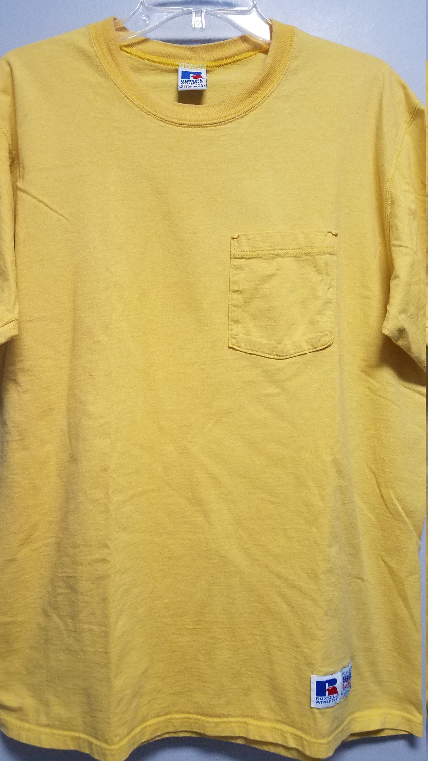 Vintage Pocket T-SHIRT 80'S by RUSSELL 