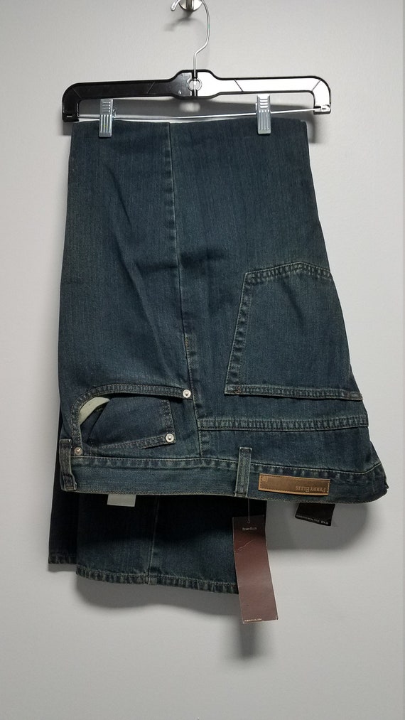 Nice VINTAGE Blue Jeans   80's    Size 36x30   Ma… - image 4