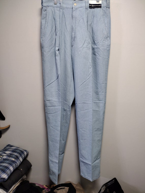 Classic Vintage Men's Blue Denim Jeans By POLO RALPH … Gem