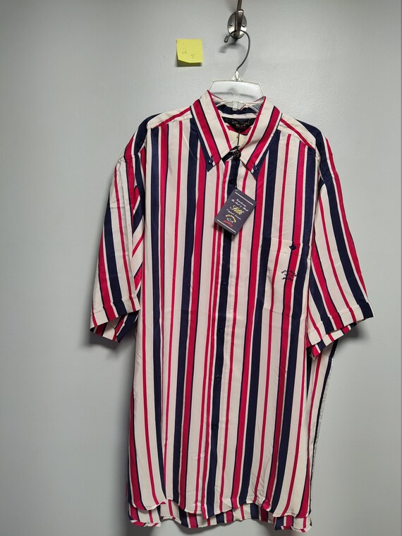 Vintage Mens Classic Short Sleeve Shirt 