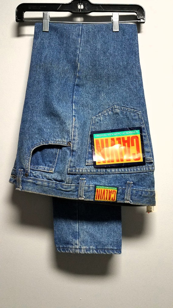 CALVIN KLEIN Vintage JEANS  70'S Early 80'S  Neve… - image 8