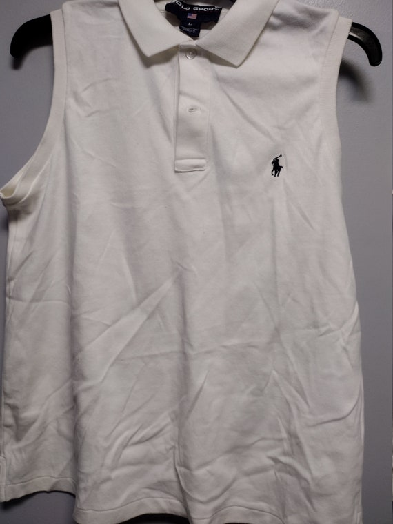 Classic Vintage Woman's Tennis Style Shirt by POLO RALPH LAUREN