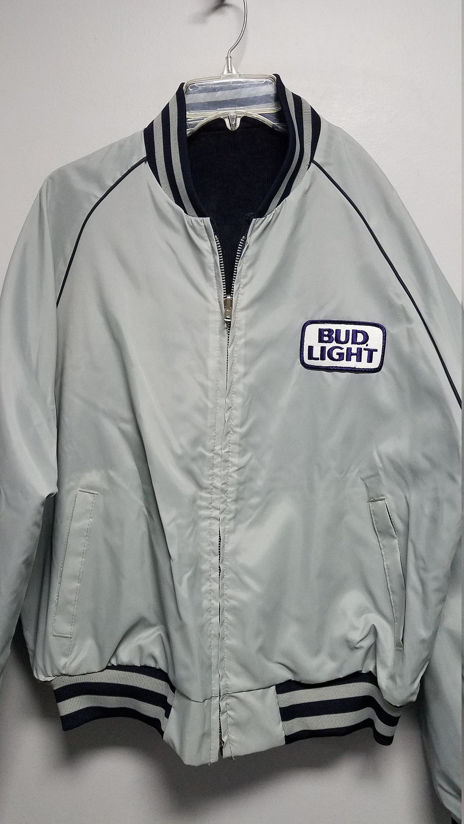 Vintage 80'S BUD LIGHT BEER Jacket Very Awesome And Etsy