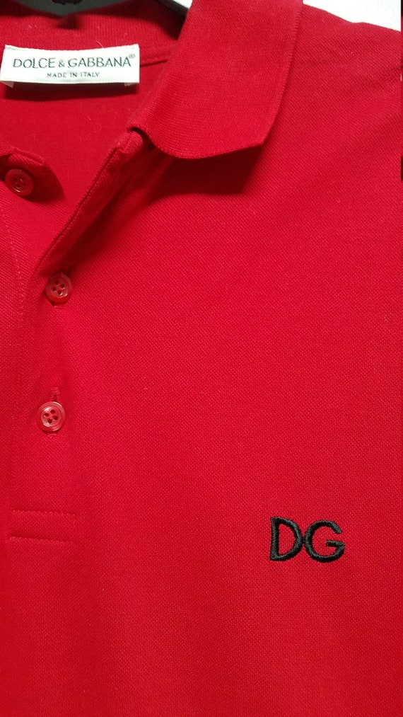 Very Nice Vintage Polo STYLE   Shirt By D Q 80'S … - image 5