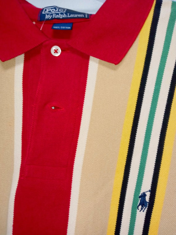 Vintage Mens short sleeve shirt by RALPH LAUREN/P… - image 2