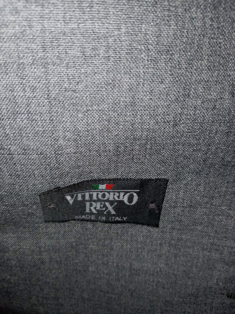 Vintage Suit by VITORIO REX made in Italy tags on never worn