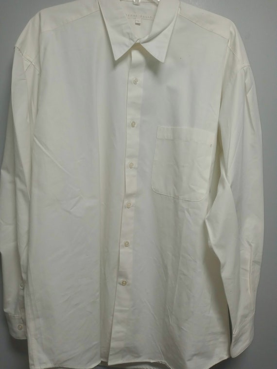 Vintage90s Mens Long Sleeve Shirt by PERRY ELLIS … - image 1