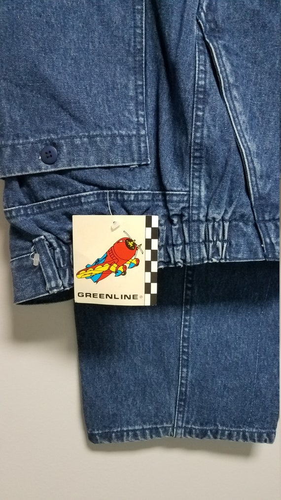 Vintage Jeans By GREENLINE.  80'S   Still With tag