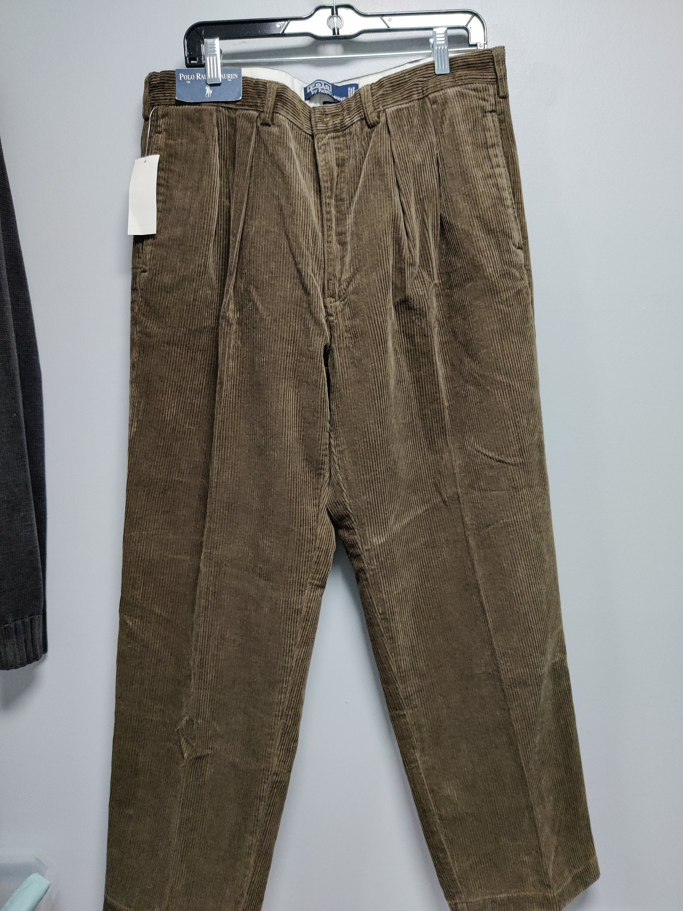 Red County Corduroy Trousers  Peter Christian