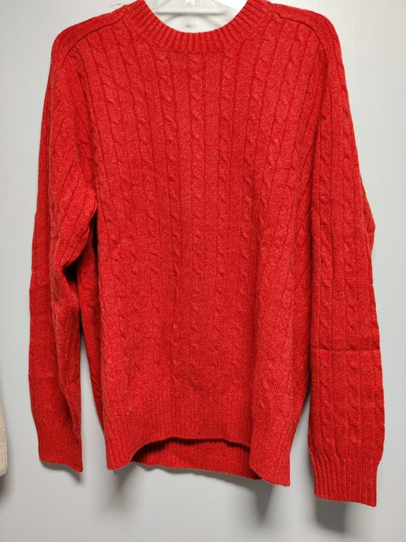 Beautiful Classic Vintage Unisex CASHMERE Sweater… - image 1