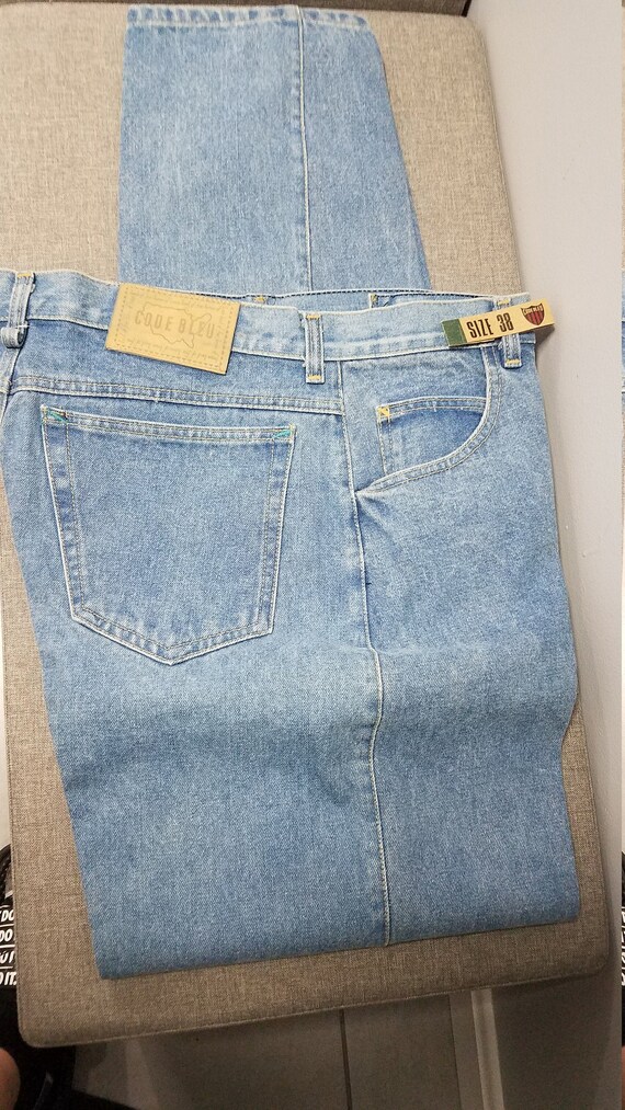 Vintage Jeans  80'S  By CODE BLEU   Never Worn,  T