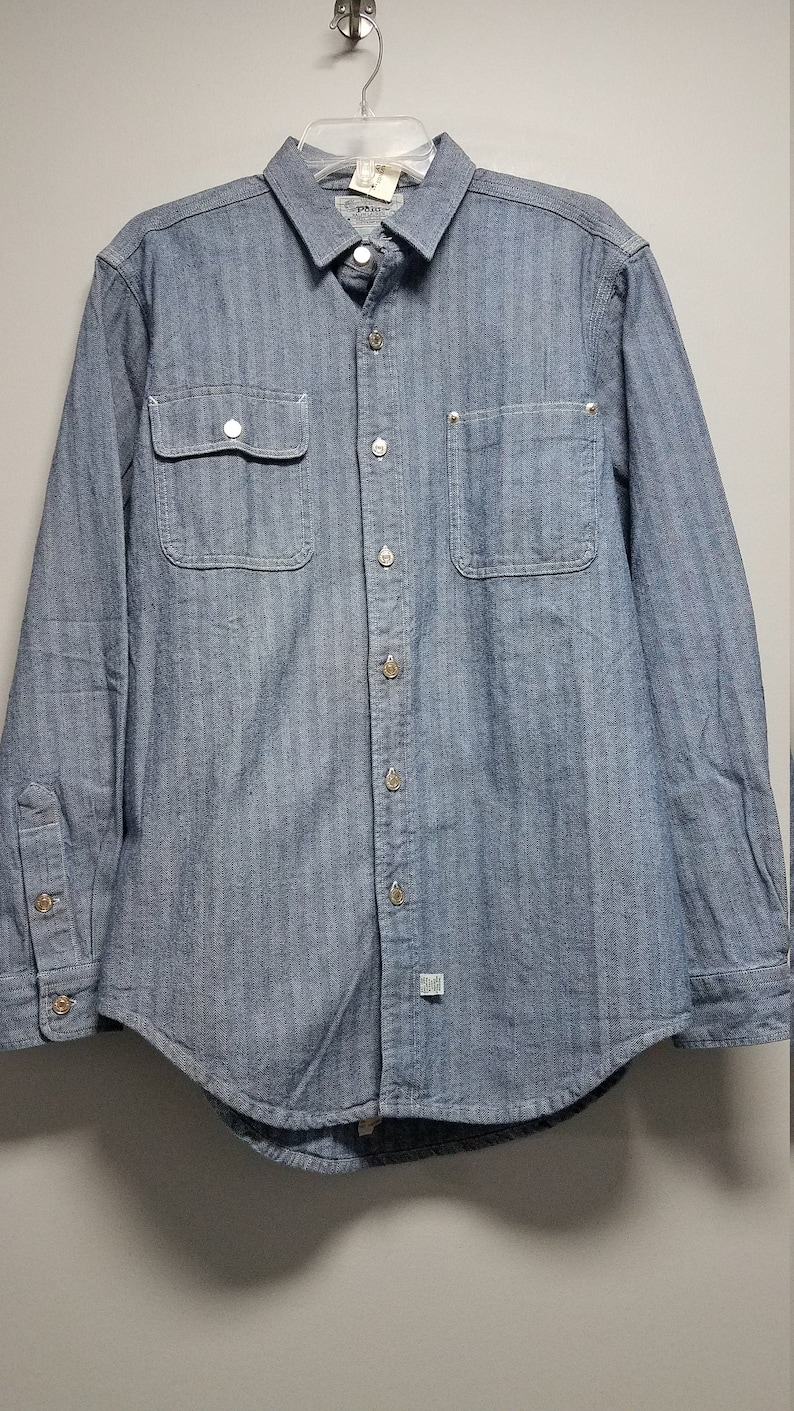 VERY NIVE VINTAGE Classic Polo Jean Shirt 80/'s never worn still has tags on