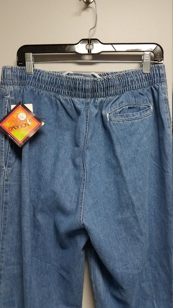 Vintage Rare Blue Jeans 1990   by  SASSON      NE… - image 6