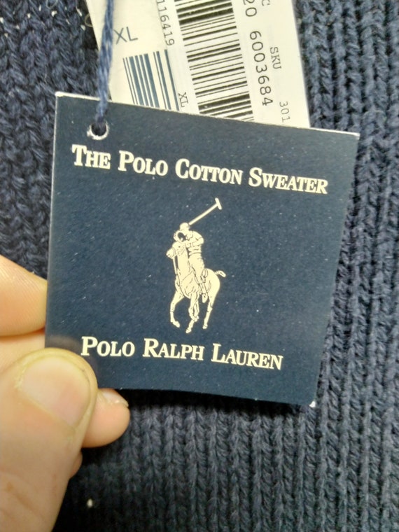 Awesome Vintage Sweater By POLO From the 80's / 9… - image 5